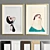 Elegant Art Frame Collection 3D model small image 4