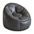 Cozy Comfy Bean Bag Chair 3D model small image 3