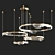 Elegant Ring Chandelier by Hanna B 3D model small image 2