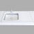 Flat Invoice Washbasin | 1000Х490 mm 3D model small image 2
