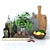 Modern Kitchen Decor Set 3D model small image 1