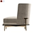 Luxury Comfort GAE Armchair 3D model small image 3