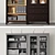 Ikea Hemnes Storage Combo: Stylish Organizer, Black-Brown 3D model small image 5