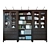 Ikea Hemnes Storage Combo: Stylish Organizer, Black-Brown 3D model small image 19