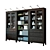 Ikea Hemnes Storage Combo: Stylish Organizer, Black-Brown 3D model small image 24