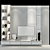 Modern Cabinet Furniture 3D model small image 2