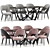 Colette Dining Chair: Stylish and Comfortable 3D model small image 1