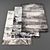 Modern High-Resolution Rugs Set 3D model small image 1