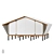 Wild House Family Tent: Spacious 6x6m Module 3D model small image 3