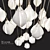 Blooming Light: Radiant Porcelain Petals 3D model small image 3