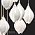 Blooming Light: Radiant Porcelain Petals 3D model small image 4