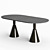 Modern Elegance: Sancal Pion Dining Table 3D model small image 3