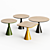 Sancal Pion Tables - Versatile & Stylish 3D model small image 3