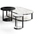 Flexform Fauno Coffee Tables - Versatile and Stylish 3D model small image 1