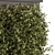 Artful Greenery: Vertical Wall Decor 3D model small image 3