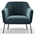 Elevate Your Comfort: Jive 32 Fabric Chair 3D model small image 3