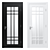 Modern Interior Door 119 3D model small image 1