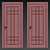 Modern Interior Door 119 3D model small image 3