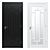 Modern Interior Door 125 3D model small image 1