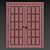 Elegant Interior Door 128 3D model small image 3