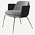 Domo Merwyn Lounge Chair: Luxurious Comfort 3D model small image 3