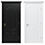 Modern Interior Door 155 3D model small image 1