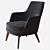 Sydney Lounge Chair: Modern Elegance 3D model small image 3