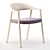 Elegant HÉRA 2865 Chair 3D model small image 2