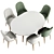Versatile Sfer Table & ROB Chair Set 3D model small image 5