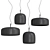 Vistosi JUBE SP 1 G: Sleek and Modern Pendant Light 3D model small image 2