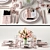 Elegant Dining Delight 3D model small image 5