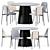 Circula Blu Dot Dining Table: Sleek and Stylish 3D model small image 1