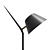 Mysti Black Floor Lamp: Sleek and Stylish 3D model small image 3