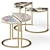  Frato Cabochon Coffee Tables: Modern Elegance for Your Living Space 3D model small image 1
