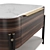 Elegant Bamboo Bedside Table | Praddy PORTUGAL 3D model small image 4