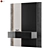 Sleek Black Bathroom Set 3D model small image 2