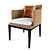 Leo Rattan Armchair: Elegant and Timeless Design 3D model small image 4
