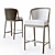 McGuire Ojai Counter Stool: Sleek Elegance for Your Kitchen 3D model small image 1