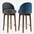 Margaux Swivel Bar Stool: Timeless Elegance for Your Home 3D model small image 2
