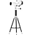 Bresser Polys:70000 Telescope 3D model small image 2