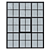 Vintage Black Pane Window 3D model small image 7