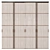 Ethnic Sliding Partition: Elegant and Versatile 3D model small image 1