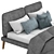 Modern Bed_01: Versatile Furniture Solution 3D model small image 2