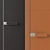 Modern Door Collection: Rimadesio Luxor 3D model small image 2