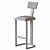 NKT Stool | Vintage-Inspired T Design 3D model small image 5