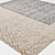 Artisan Chain Taupe Carpet 3D model small image 2