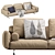 Luxurious Soft Dream Sofa by Flexform 3D model small image 17