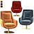 Elegant Elba Armchair: Stylish and Comfortable 3D model small image 2