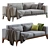 Porada Sofa Fellow: Contemporary Comfort 3D model small image 5