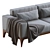 Porada Sofa Fellow: Contemporary Comfort 3D model small image 7